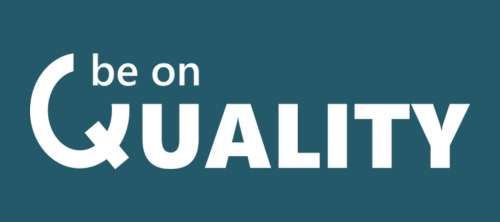 Logo von be-on-quality