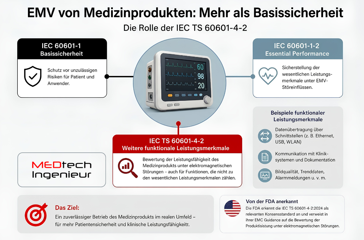 IEC TS 60601-4-2 EMV-Anforderungen für Medizinprodukte IEC TS 60601-4-2 EMV-Anforderungen für Medizinprodukte