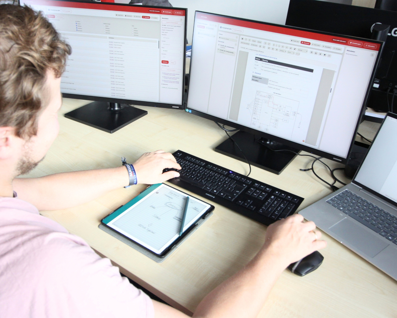 Medioora entsteht im Arbeitsalltag